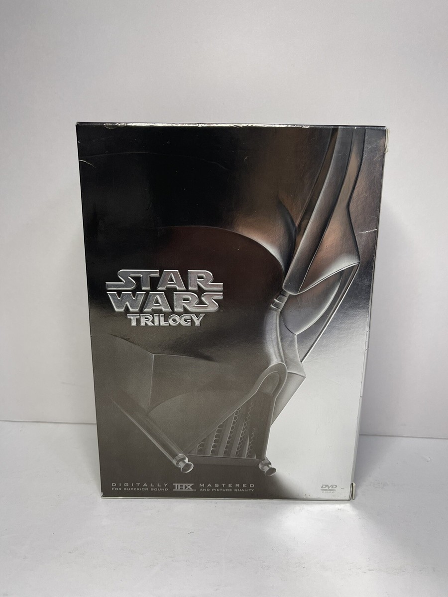 Star Wars Trilogy (DVD, 2004, 4-Disc Set, Widescreen Edition) Nice
