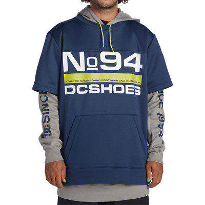 DC shoes dryden 3 in 1 hoodie dress blues technical sweatshirt 2025 dwr ski snowboard...