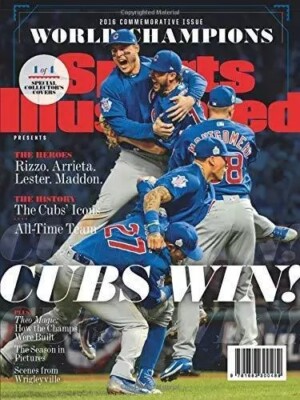 Sports Illustrated Chicago Cubs 2016 World Series Champions Commemorative Issue
