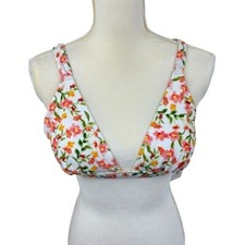 Shade and Shore Bikini Top, size Small, floral, NWT, summer, beach, vacation