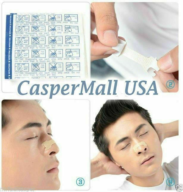 120 Pieces Better Breath/Reduce Stop Snoring Right Now Large/Tan Nasal