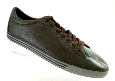 polo ralph lauren men's faxon leather fashion sneaker