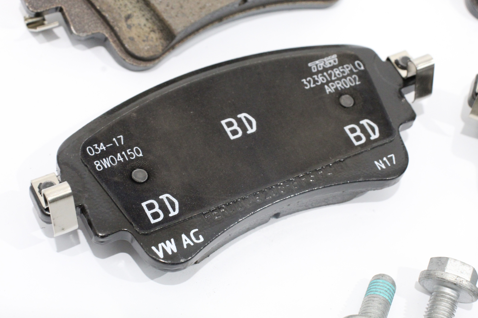 Audi A8 4N D5 C9 Rear Brake Pads Set for 330x22mm New Genuine