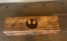LightSaber Storage Box Display Case Star Wars Rebel May The Force Be With You