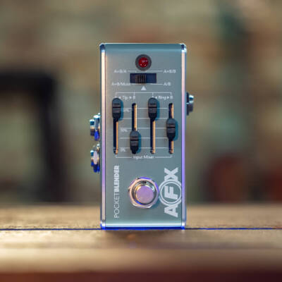 ギター FISHMAN AFX POCKET BLENDER MINI Fishman AFX Pocket Blender Mini Acoustic Guitar Pedal