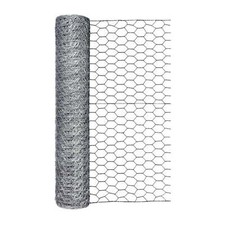 Garden Craft 24in H x 50ft L Gray Chicken Wire with 1in Openings 0.38 per foot
