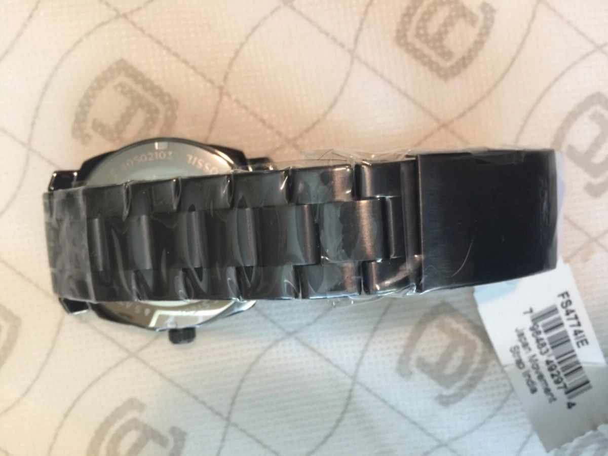 Fossil FS4774IE Men s Smoke Watch eBay