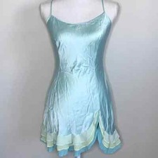 Victoria s Secret Silk Ruffle Slip