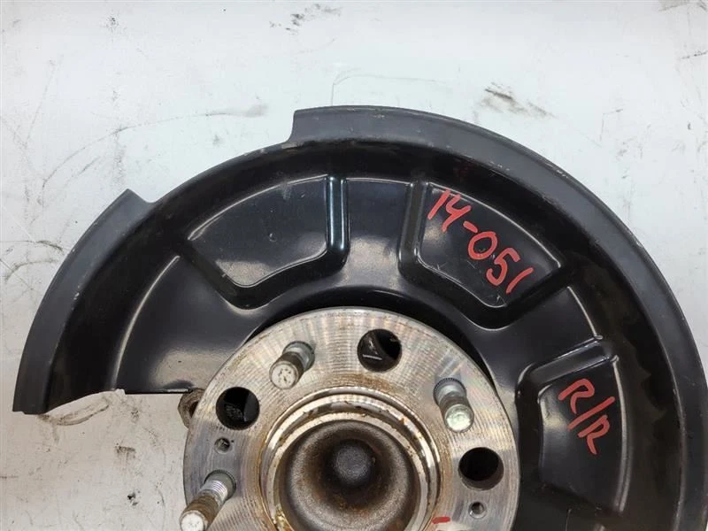 KIA OPTIMA 2013 pasajero trasero husillo buje de nudillos con freno de estacionamiento eléctrico Foto 3 de 4