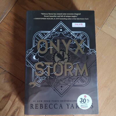 Onyx Storm Target Exclusive Collectors Edition By Rebecca Yarros（ Hardcover）