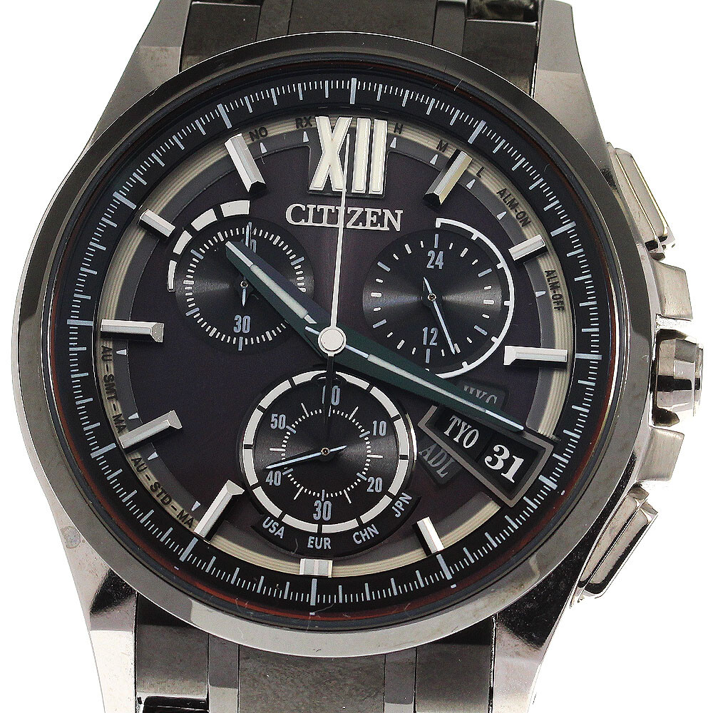 Citizen Atessa BY0095-09E 25th Anniversary Solar Radio Watch - Used