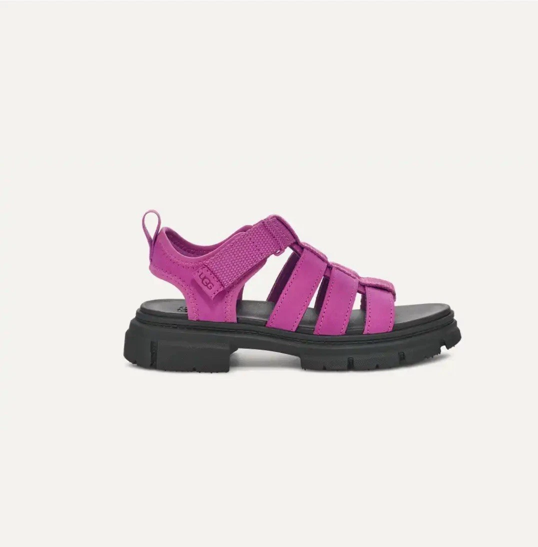 UGG Ashton Sandalo Multistrap Rosa Taglia UK 5 EU 38 Nuovo con scatola