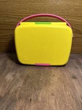 Munchkin Bento Box Toddler Lunch Box, Pink/Green, NO Utensils