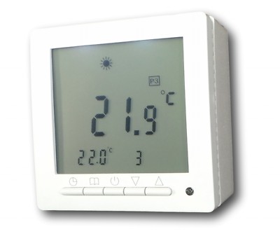 Al-Pha Direct Standard Raumthermostat – 230 V, Mit LCD & Triac Für Geräuschlose Regelung, Ideal Für Schlafzimmer