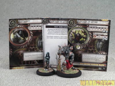 30mm&40mm Warmachine WDS painted Cryx Goreshade the Bastard & Deathwalker j56