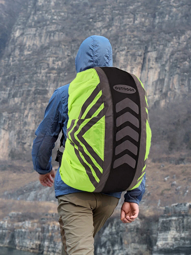 COPERNI Zaino Impermeabile Copertura Antipioggia Portatile Riflettente per Escursioni Campeggio Arrampicata