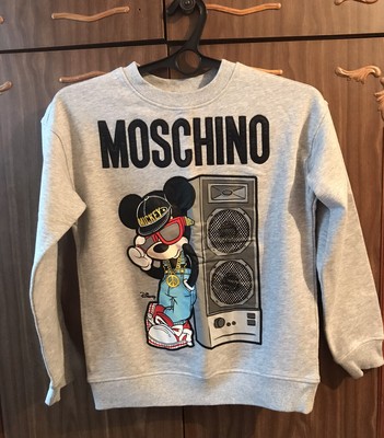 moschino mickey mouse pullover