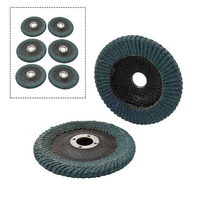 4/4.5/5'' Sanding Flap Disc Grinding Wheel U-shaped for Angle Grinder 60 Grit ka