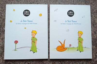 The Little Prince Set of 2 = 2x 50 Euro 2016 - 2x 41g 900 Silver Original Issues