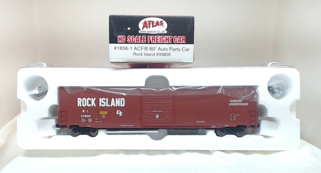 Atlas 150165601 HO Scale Box Car Rock Island ACF 60' Auto Parts