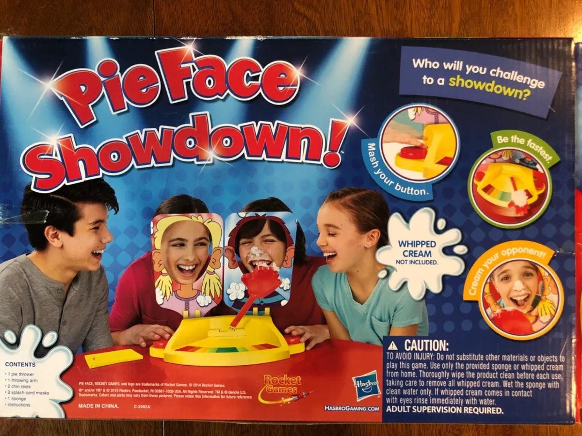 Pie Face Showdown Game 