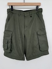 Boy Scouts of America 6 Pocket Cargo Shorts Army Green Mens Size 30