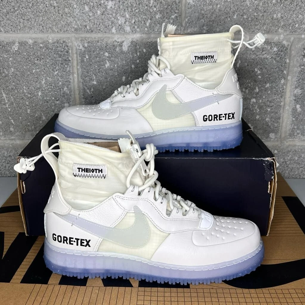 Nike Air Force 1 WTR Gore Tex High 'Phantom White' MEN'S 8/WMNS 9.5 CQ7211  002