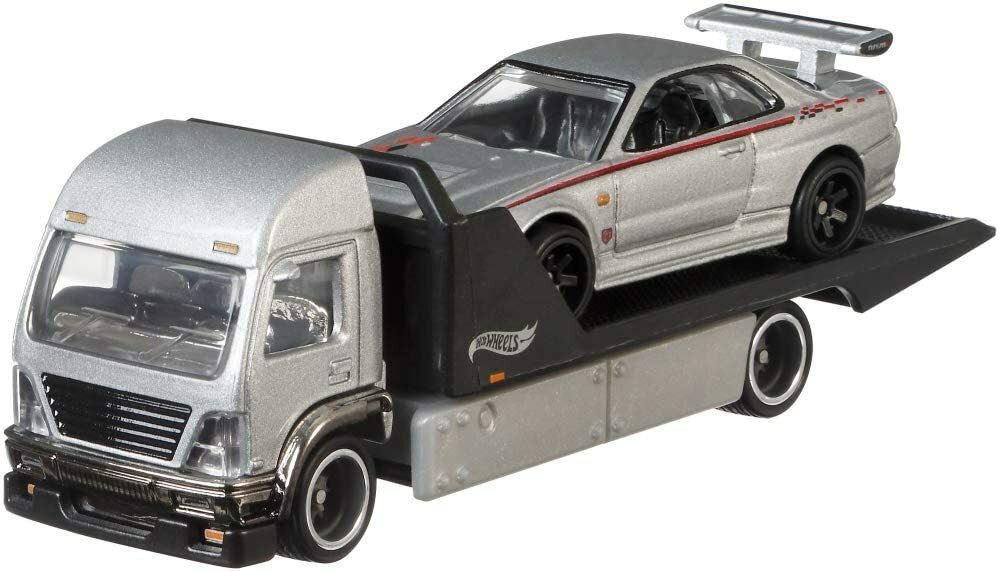 Hot Wheels Team Transport Nissan Skyline R34 GT-R Aero Lift