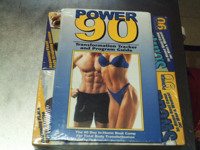 BEACH BODY POWER 90 IN HOME BOOT CAMP~NEW~6 VHS TRANSFORMATION