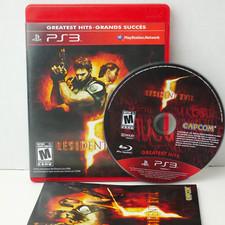 Resident Evil 5 Greatest Hits Sony PlayStation 3 PS3 Complete w Manual