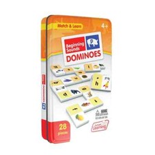 NEW SEALED BOX Junior Learning Beginning Sounds Dominoes 28 pieces Homeschool