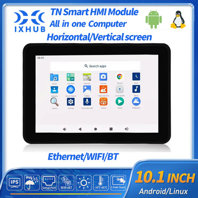 IXHUB 10.1'' IP65 Waterproof Tablet Panel PC Android 11 Linux Ubuntu 20 Debian 11