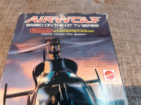 Airwolf Nintendo Nes Completo Mattel  ITALIANO Originale 100% Pal A