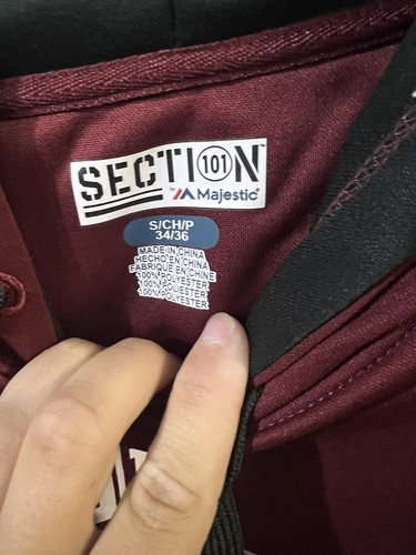 Aggies Hoodie Maroon Adult Size Small Texas A&M Gig ‘Em - Picture 2 of 3