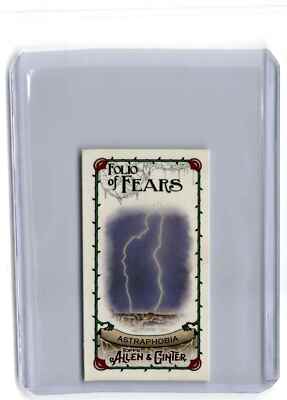 2018 Topps Allen & Ginter Mini Astraphobia Folio of Fears #MFF-6