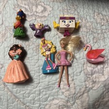 Vintage Lot of 90s Kids Happy Meal Toys McDonald  s Burger King 7 Toys