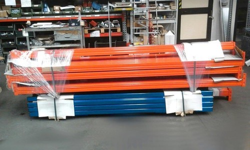 10 x 14 m Palettenregale 4 m hoch, Schwerlastregale, 60 Rahmen, 200 Träger 2t/E - Bild 7 von 12