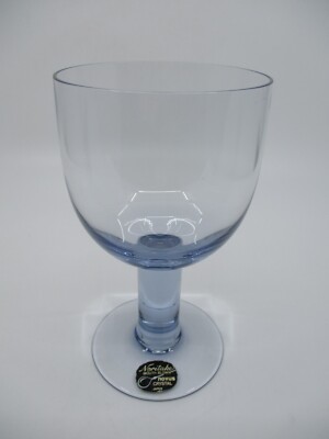 NORITAKE NOVUS LIGHT BLUE WATER GOBLET - 5 7/8''  0206J