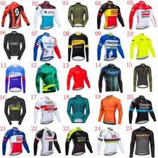 2021 Men Team Cycling Long Sleeve Jersey Bike shirt Bicycle tops Racing Clothing