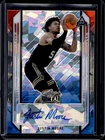 2021-22 Leaf Metal Justin Moore Red White Blue Crystal Auto Autograph #/5 USA