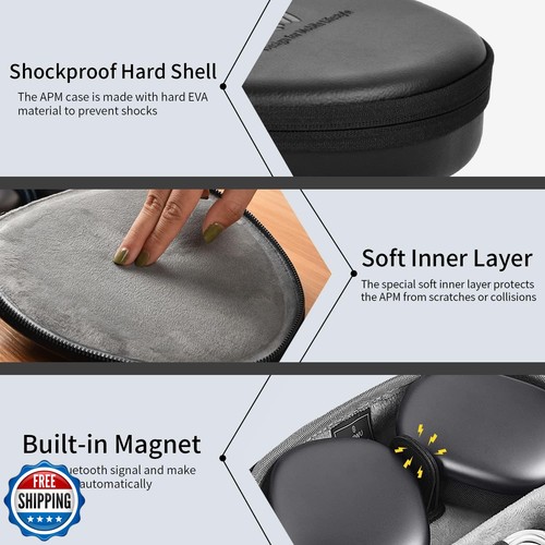 for Apple AirPods Max Case Accessory: WIWU AirPod Max Case with Sleep Mode | - Picture 4 of 5