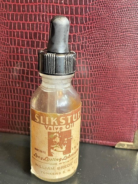 VTG EYE DROPPER BOTTLE Slikstuf Valve Oil for Trumpets