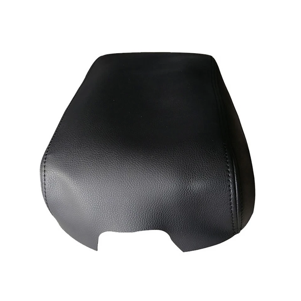 Console Armrest Cover Microfiber Leather Black Fit For Toyota Camry 2012-2017 - image 3 of 4