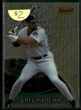 1997 Bowman's Best #53 Greg Vaughn San Diego Padres