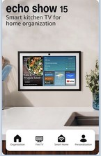 Amazon Echo Show 15 Kitchen Hub with Fire TV  Alexa Integration - Smart Home