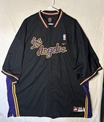 Vintage Nike Warm-up Shoothig Jersey Los Angeles Lakers Men s 3XL