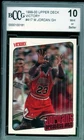 Michael Jordan Card 1999-00 Upper Deck Victory #417 BGS BCCG 10