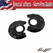 For 2000-07 Toyota Sequoia Tundra Front Left&Right Side Brake Dust Shield pair