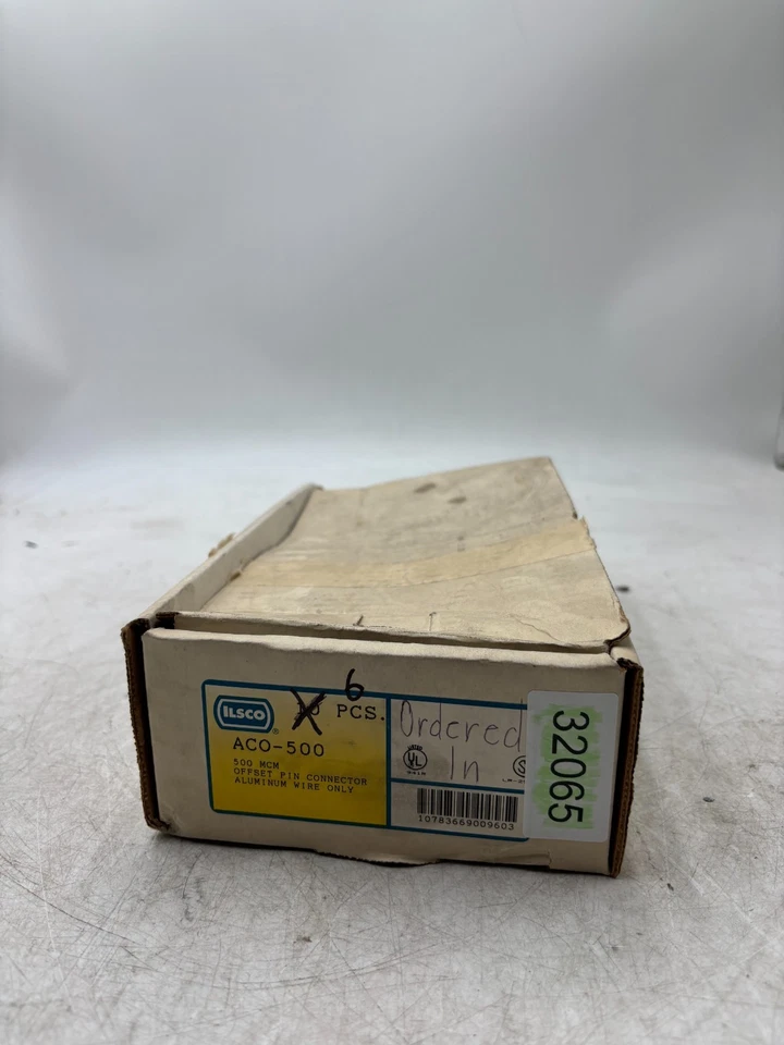 Ilsco ACO-500 Offset Pin Connector, Lot of 6 - Image 3 of 3