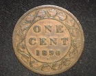 Photo of a 1890 Canada Large Cent from an eBay listing that sold on Jul 18, 2026